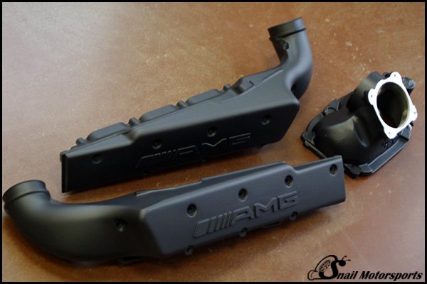 Mercedes AMG intake manifolds in Black