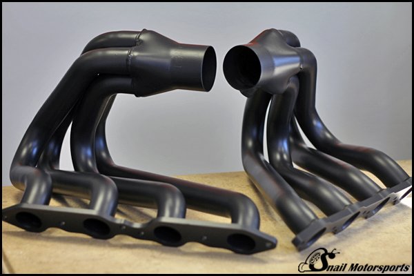 Sandrail headers in Black