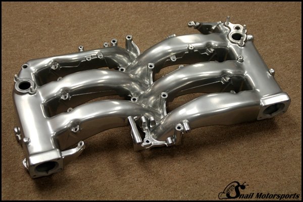 Nissan 300ZX intake in Super Chrome
