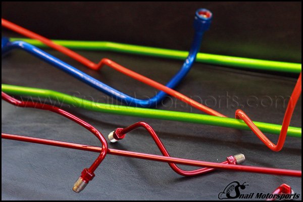 Brake lines in custom candy colors