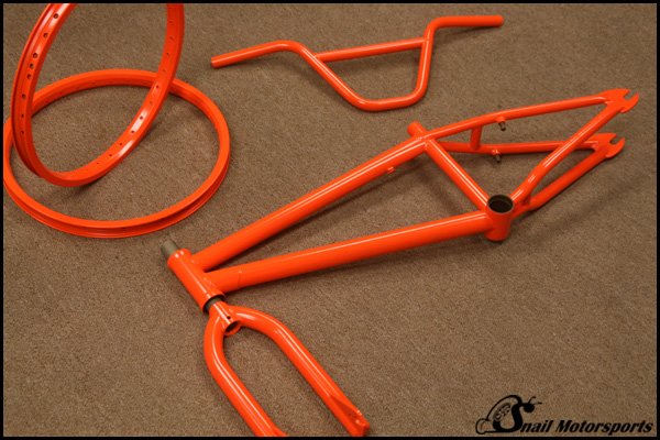 BMX Fit bike frame, forks & rims