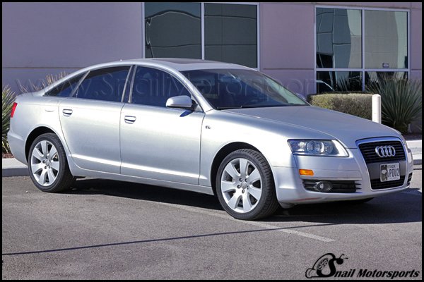 Audi A6 with Mirror Silver factory match wheels