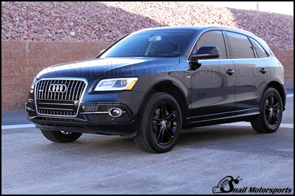 Audi Q5 with Satin Black wheels