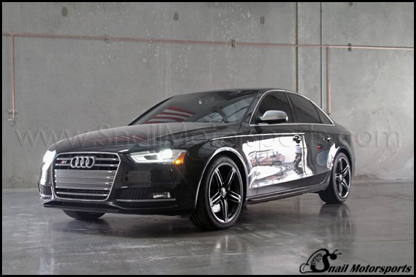 Audi S4 with Satin Black wheels