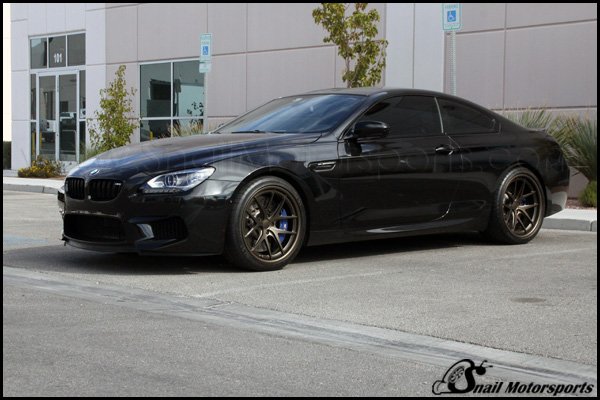 BMW M6 with Flat Bronze wheels
