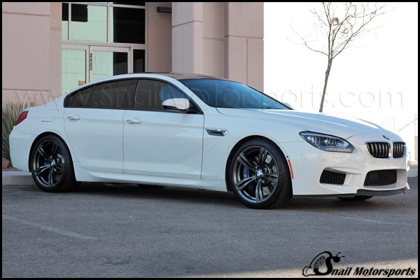 BMW M6 sedan with Slate Grey wheels