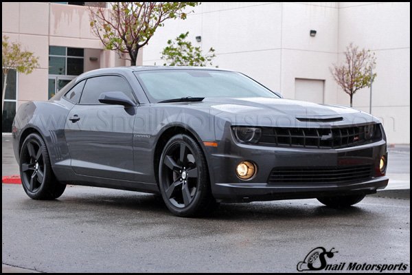 Chevrolet Camaro with Flat Black wheels