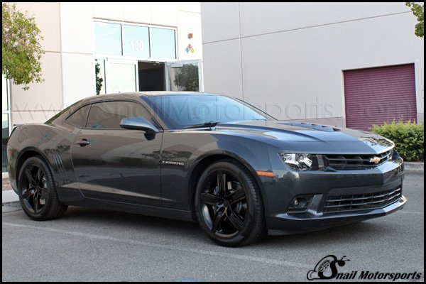 Camaro SS with Satin Black wheels