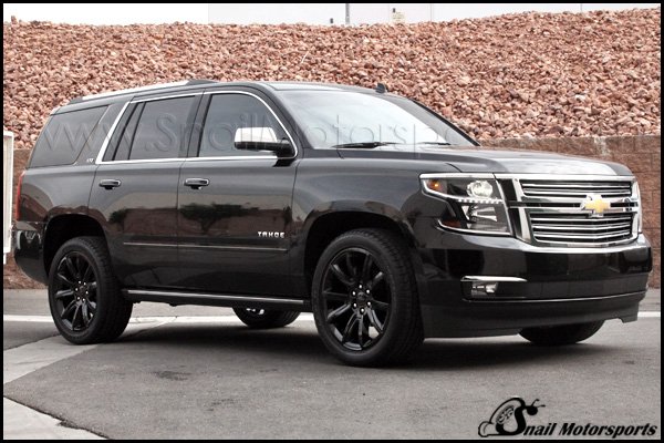 Chevrolet Tahoe LTZ with Gloss Black wheels