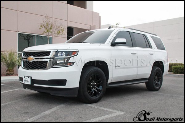 Chevrolet Tahoe LT with Gloss Black wheels