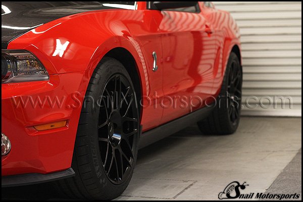 Ford Shelby GT500 with Satin Black wheels