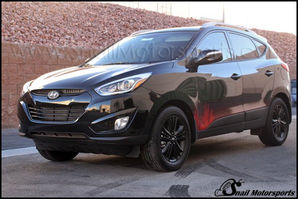 Hyundai Tucson The Walking Dead Edition with Flat Black wheels
