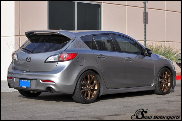 Mazda Speed3 with Bronze wheels
