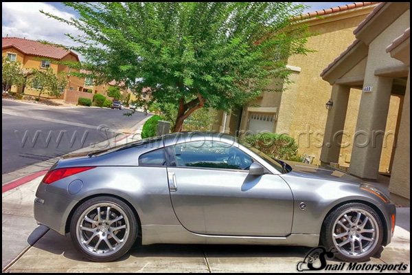Nissan 350Z with Chrome Powder wheels