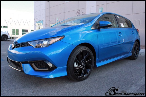 Scion iM with Gloss Black wheels