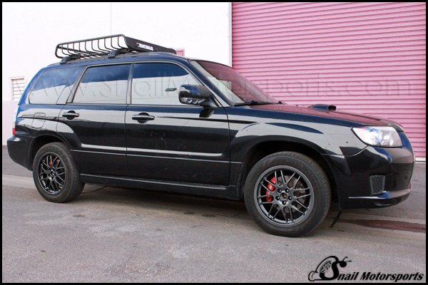 Subaru Forester with Speedway Grey wheels