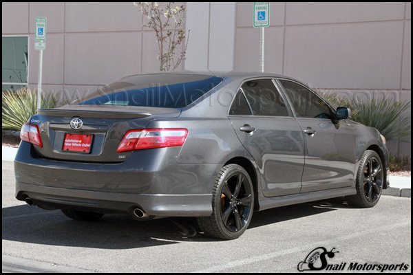 Toyota Camry with Gloss Black wheels
