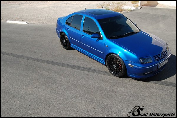 Volkswagen Jetta GLI with Gloss Black wheels