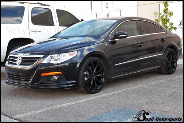 Volkswagen CC with Flat Black wheels