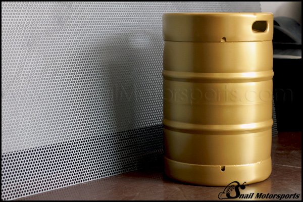 Beer keg in Gold