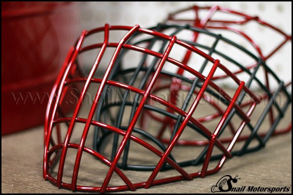 Hockey masks in Candy Red
