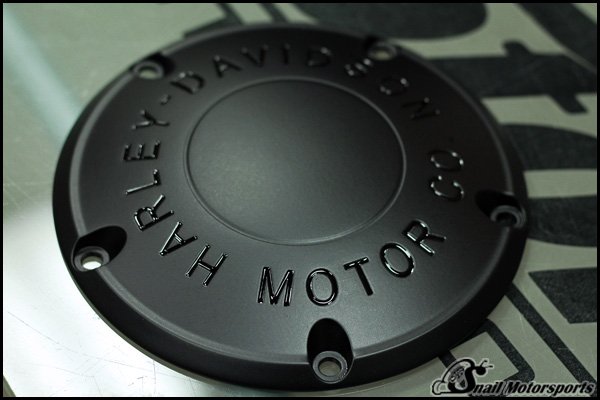 Harley Davidson derby cover in two-tone