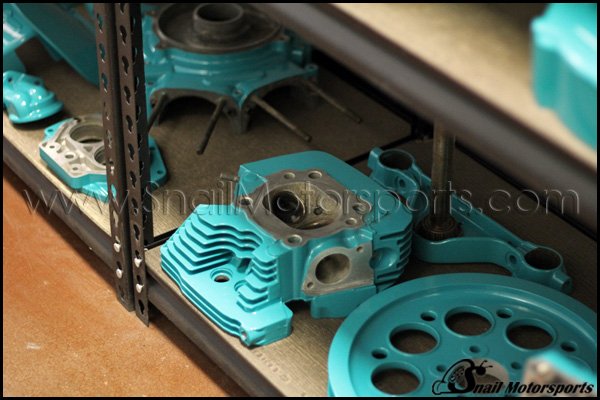 Harley engine head & sprocket