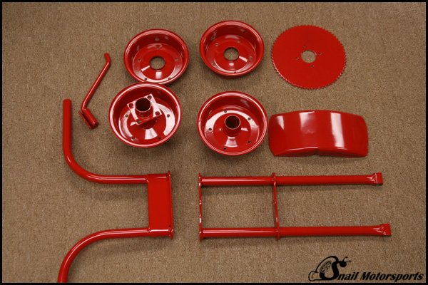 Pocket bike fork & wheels