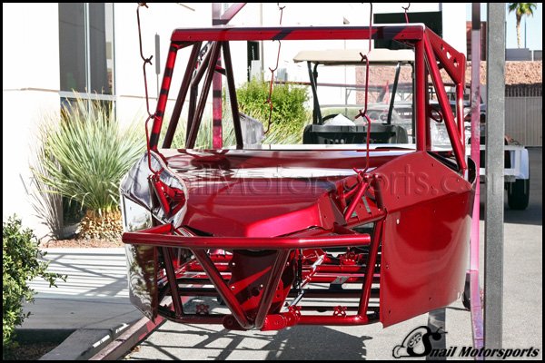 Sandrail Chassis in Candy Red