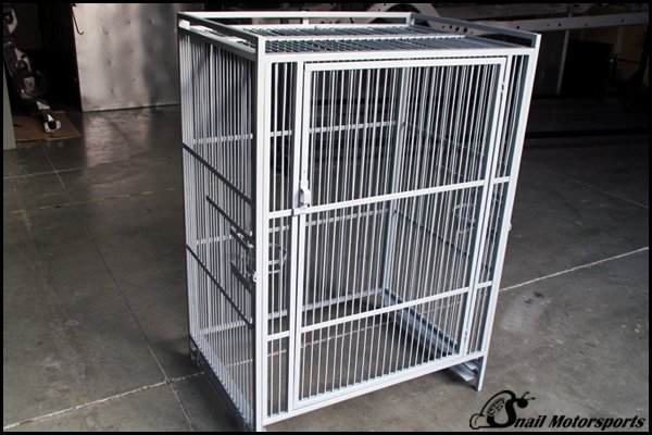 Bird cage in RAL 7046 Grey