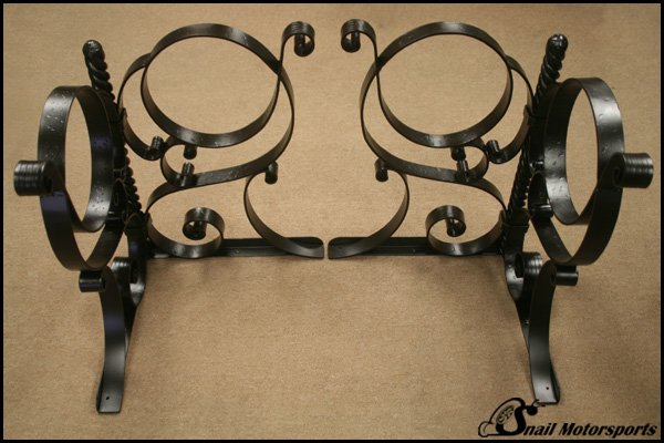 Table Legs in Satin Black