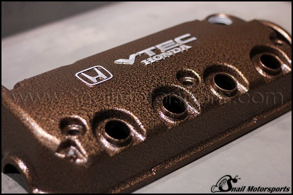 Honda valve cover in Copper Vein
