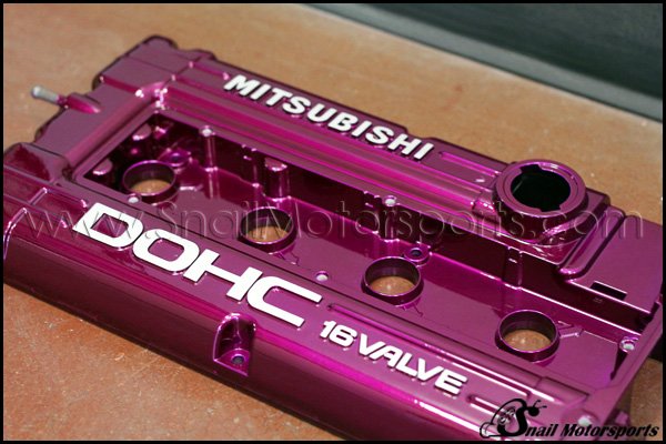 Mitsubishi DOHC cover in Candy Purple