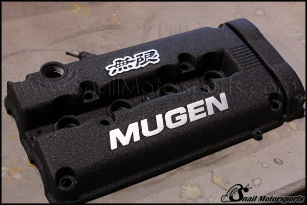 Mugen Integra cover in Wrinkle Black