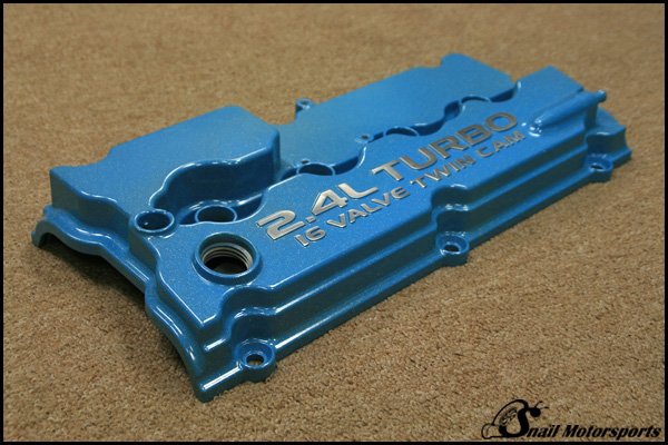 SRT-4 valve cover in Cubic Blue