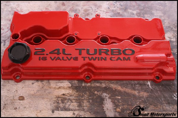 SRT-4 valve cover in two-tone