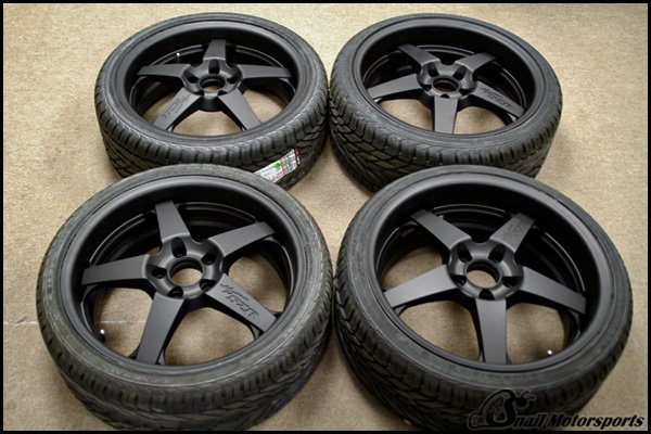 5zigen Hyper 5zr wheels in Flat Black