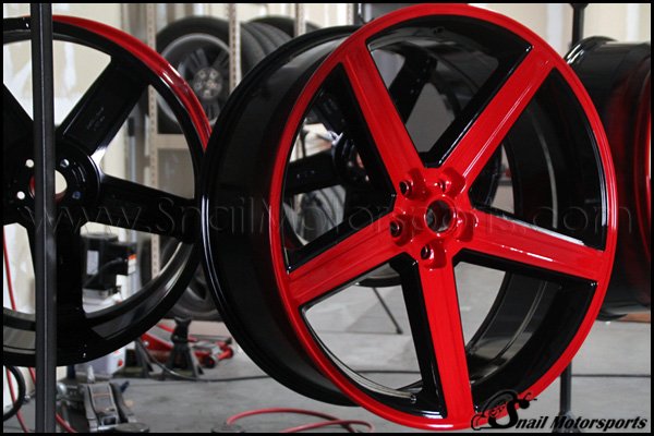 IROC replica 26" wheels in two-tone