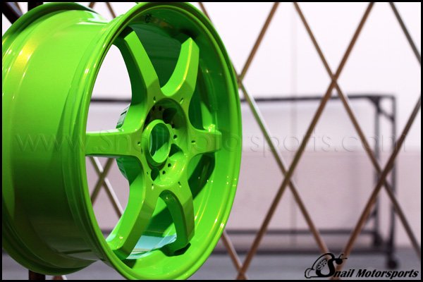 Konig wheel in Limelite Green