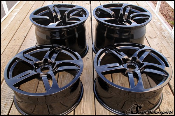 Lamborghini wheels in Gloss Black