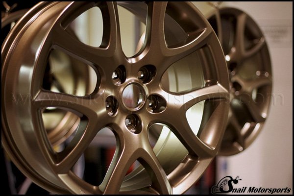 Mazda Speed3 wheel in Highland Bronze