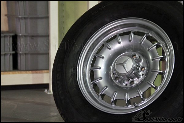 Mercedes Benz wheel in Super Chrome