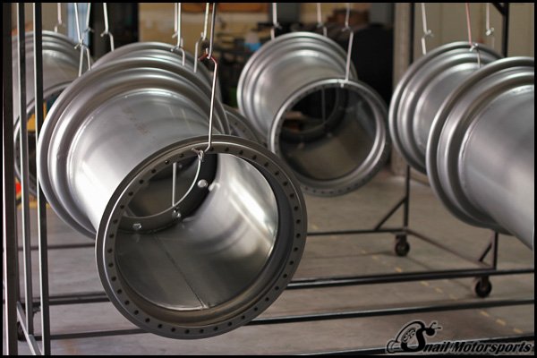 Monster truck wheels in Gloss Silver
