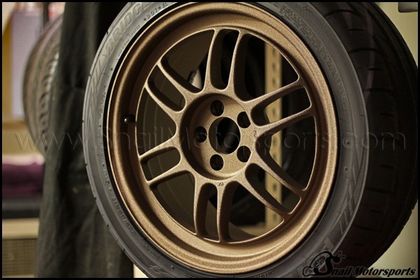 RPF1 wheels in Bronze Texture