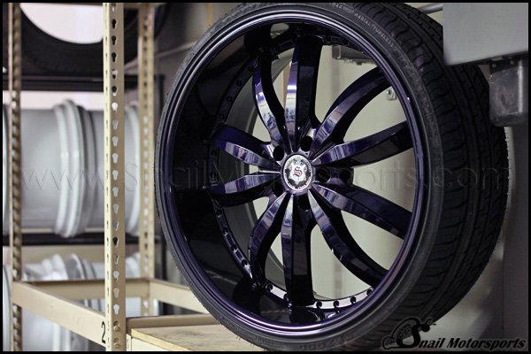 Sevizia wheels in custom purple mix