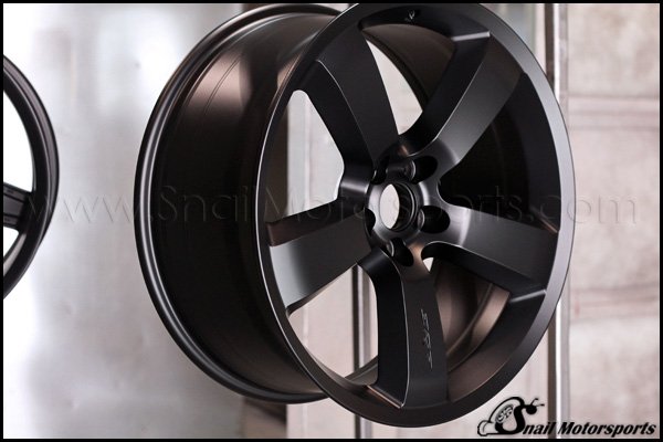 Dodge SRT-8 wheels in Flat Black