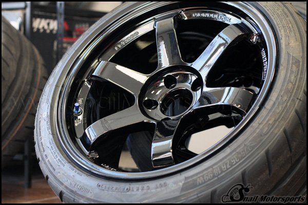 Volk TE37 Evo X in Gloss Black