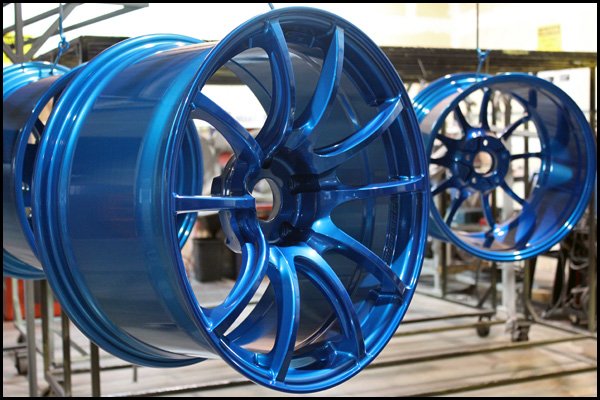 Wedssport wheels in Hawaii Candy Blue