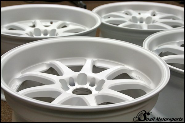 WORK XD9 wheels in Flat White